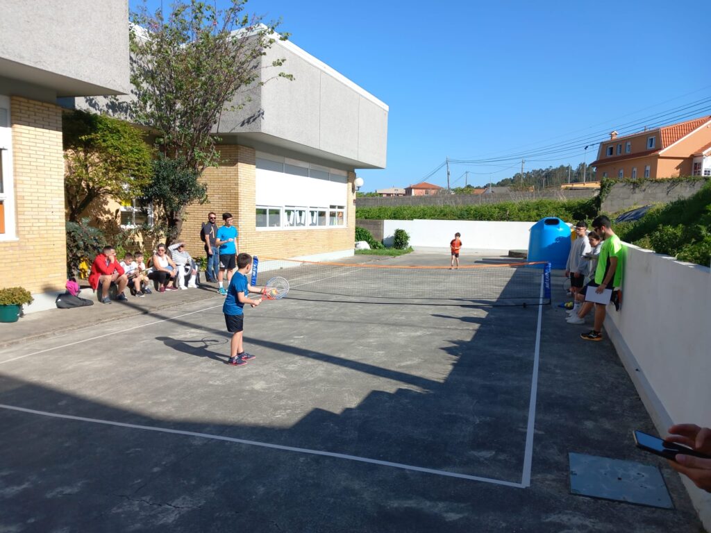 Campeonato de tenis en Oia